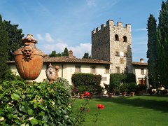 Castles_020 The castle where the famous navigator Giovanni da Verrazzano lived (famous navigator, the first European to explore the Atlantic coast of the USA and Canada);...