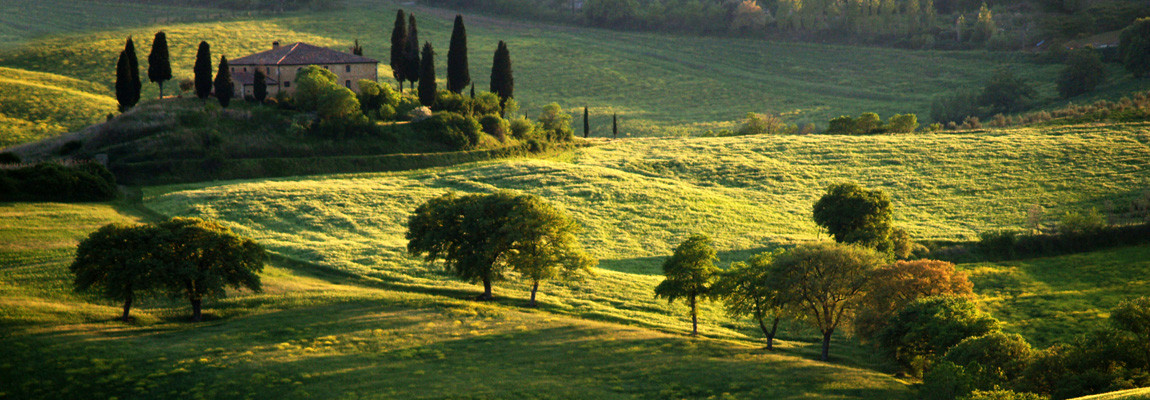 A farm in Valdorcia, Tuscany